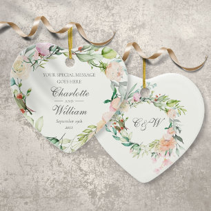 Blumenschmuck Hochzeitsdekoration Jubiläumsdekorat Keramik Ornament