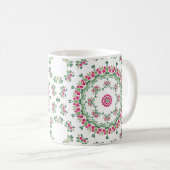 Blumenschmuck Kaffeetasse (VorderseiteRechts)