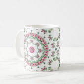 Blumenschmuck Kaffeetasse (Vorderseite Links)