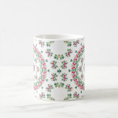 Blumenschmuck Kaffeetasse (Mittel)