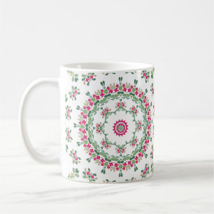 Blumenschmuck Kaffeetasse