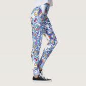 Blumenschmuck, künstlerisches Design. Leggings (Rechts)