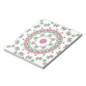 Blumenschmuck Notizblock (Rotiert)