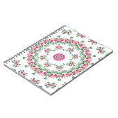 Blumenschmuck Notizblock (Linke Seite)