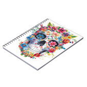 Blumenschmuck Notizblock (Linke Seite)