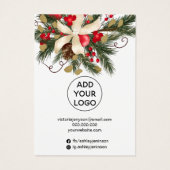 Blumenschmuck Ohrring-Anzeige (Rückseite)