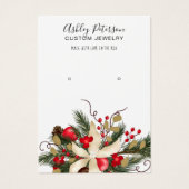 Blumenschmuck Ohrring-Anzeige (Vorderseite)