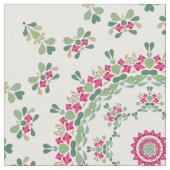 Blumenschmuck Stoff (Nahaufnahme)