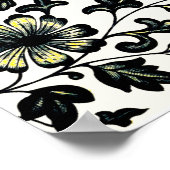 Blumenschmuck von Owen Jones Poster (Ecke)