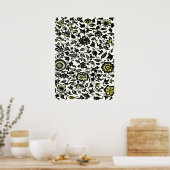 Blumenschmuck von Owen Jones Poster (Küche)