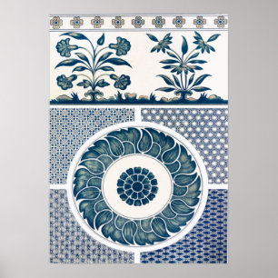 Blumenschmuck von Owen Jones Poster