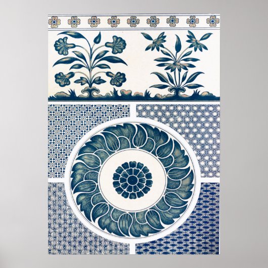 Blumenschmuck von Owen Jones Poster (Vorne)