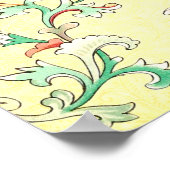 Blumenschmuck von Owen Jones Poster (Ecke)