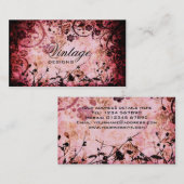 BlumenSchmutz-Visitenkarte Visitenkarte (Vorne/Hinten)