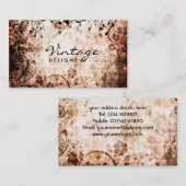 BlumenSchmutz-Visitenkarte Visitenkarte (Vorne/Hinten)