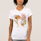 Blumenschönes Shirt mit modernem Design (Vorderseite)