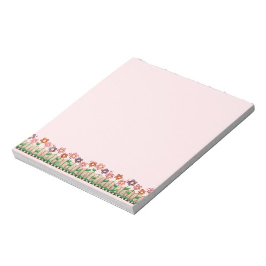 Blumenschranke - Notepad Notizblock (Rotiert)