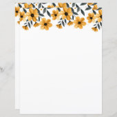 Blumenschrift (Vorne/Hinten)