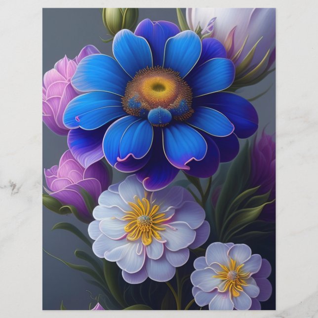 Blumenschrift (Vorderseite)