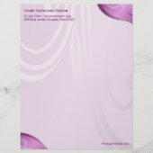 Blumenschrift Briefkopf (Vorderseite)