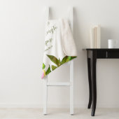 Blumenschrift Römer 8:28 Sherpadecke (Beispiel)