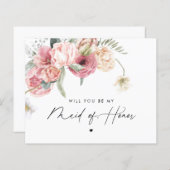 Blumenschrift wird meine Trauzeugin sein (Vorne/Hinten)