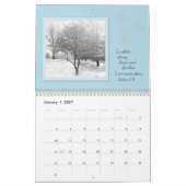 Blumenschrift Worte des Glaubensskalenders Kalender (Jan 2027)