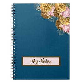 Blumenschule Notizblock