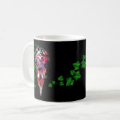 Blumenschull-Design Kaffeetasse (Vorderseite Links)