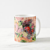 Blumenschull-Design Kaffeetasse (VorderseiteRechts)