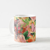 Blumenschull-Design Kaffeetasse (Vorderseite Links)