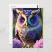 Blumenschüssel, Postkreuz Postkarte (Vorne/Hinten)