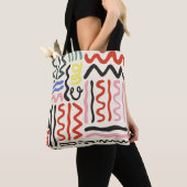 Blumenschüssel: Square Paisley Ornament Tasche (Von Nahem)