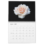 Blumenschwarz-Kalender 2025 Kalender (Mär 2027)