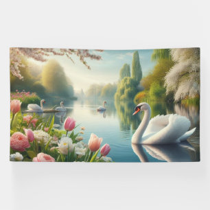 Blumenschwingenkunst Banner