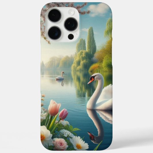 Blumenschwingenkunst Case-Mate iPhone Hülle (Rückseite)