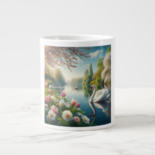 Blumenschwingenkunst Jumbo-Tasse