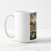 Blumenschwingenkunst Kaffeetasse (Links)