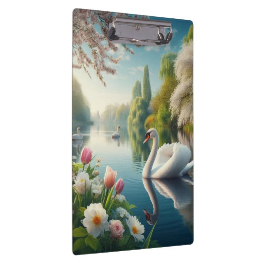 Blumenschwingenkunst Klemmbrett (Rechts)