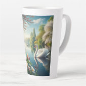 Blumenschwingenkunst Milchtasse (Rechte Ecke)