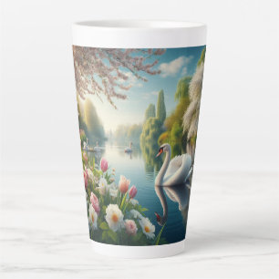 Blumenschwingenkunst Milchtasse