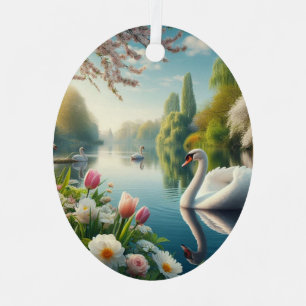 Blumenschwingenkunst Ornament Aus Metall