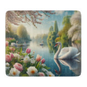 Blumenschwingenkunst Schneidebrett (Vorderseite)