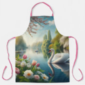 Blumenschwingenkunst Schürze (Vorderseite)