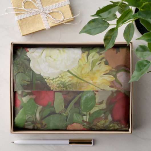 Blumenseidenpapier Seidenpapier (Geschenk)