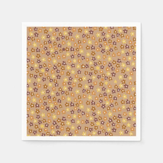 Blumenserviette Serviette (Vorderseite)