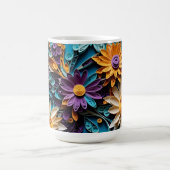 Blumensinfonie: Billiges Papier Kaffeetasse (Mittel)