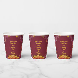 BlumenSinfonie: Hochzeitsszenario-Sammlung Pappbecher