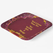 BlumenSinfonie: Hochzeitsszenario-Sammlung Pappteller (Gewinkelt)