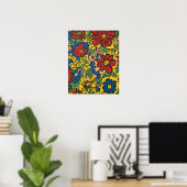 Blumensinfonie Poster (Heimbüro)